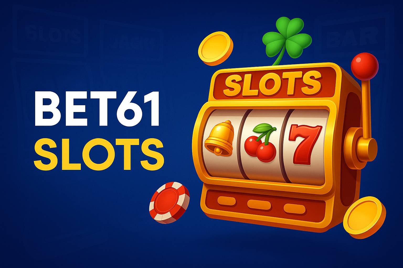 Explore o mundo das slot machines no BET61 Casino